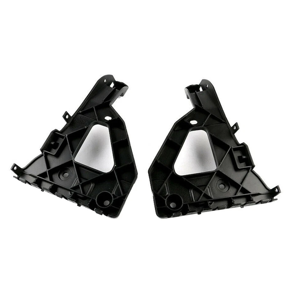 Front Left & Right Bumper Bracket Set For 2005-2011 Audi A6 Quattro 2006-2011 A6 Foto 3 de 4