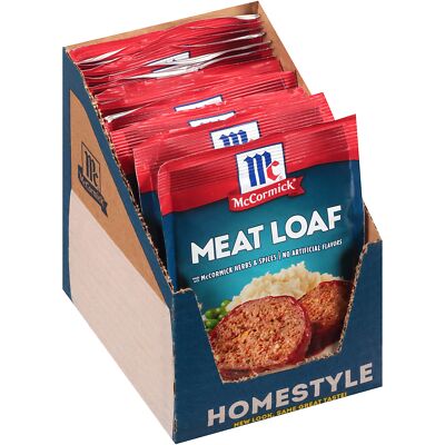 McCormick Meatloaf Seasoning Mix 12 Ounce Pack Classic Savory Flavor
