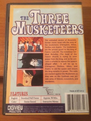 The アニメ Three eBay | Collection200 Classics Animated (DVD) Musketeers Three The Edition Italian DVD Musketeers アニメ