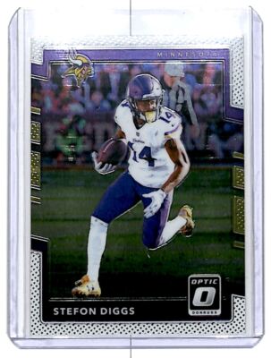 2017 Donruss Optic Stefon Diggs Minnesota Vikings #54