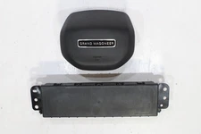 22 23 24 25 JEEP GRAND WAGONEER LEFT WHEEL & LEFT KNEE AIRBAG BLACK AIR BAG SET