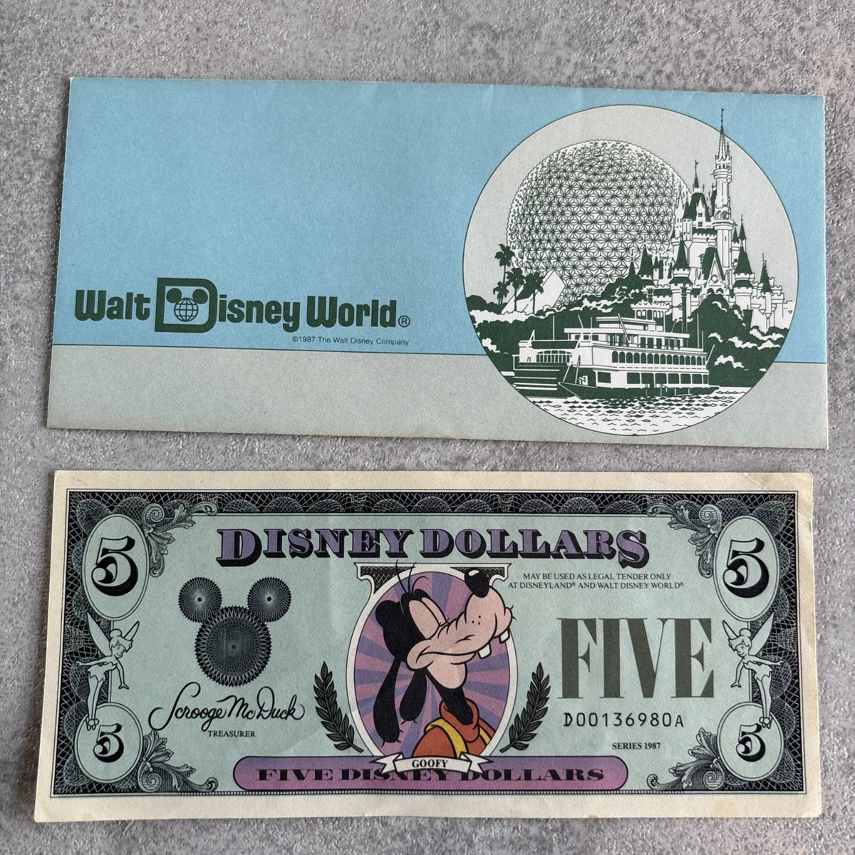 Disney Dollars 1987 for sale | eBay