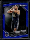 2024-25 Prizm Black Stephen Curry Blue Prizms #78/199 Warriors
