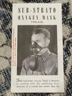 1945 WW2 WWII Military US Army Type A-8B Sub-Strato Oxygen Mask Guide Booklet