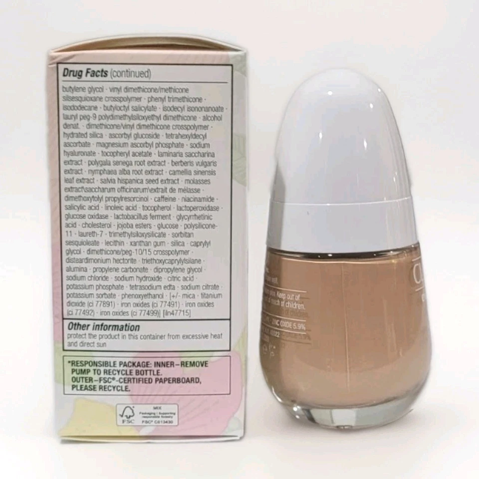 CLINIQUE Even Better Clinical Serum Foundation SPF 25- CN 40 Cream Chamois 1 OZ - Image 3 of 4