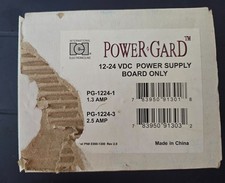 PowerGard PG-1224-3, 2.5 amp, 12-24 VDC power supply board