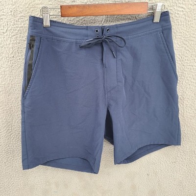 Ten Thousand Shorts Mens Medium Blue The Foundation Short Drawstring Stretch