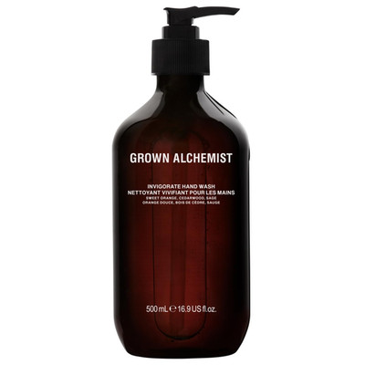 Invigorate Hand Wash   Liquid Hand Soap with Aloe, Sweet Orange, Cedarwood & Sag