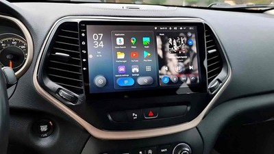 For Jeep Cherokee 2015-2018 Android 15 CarPlay Car Stereo Radio GPS Navi WIFI BT