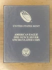 2014-W American Silver Eagle 1 oz .999 US Mint $1 Coin OGP Box & COA