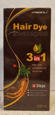 Meidu Burgundy C-5* Hair Dye Shampoo (Men & Women) 500ml - Exp. 04/2026