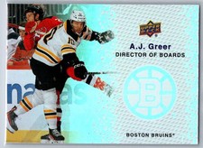 2023-24 Upper Deck A.J. Greer Director of Boards #DB-2
