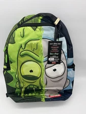 Sprayground Rick and Morty Split Limited Edition Backpack New