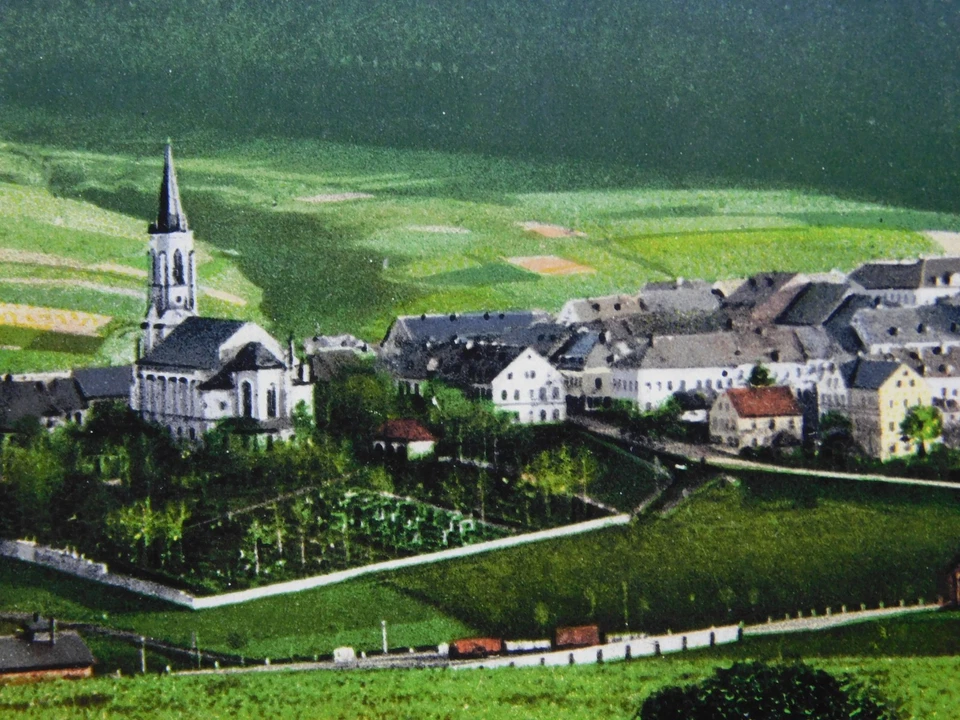 Oberwiesenthal Eisenbahn Keilberg Ansichtskarte Erzgebirge Sachsen 09484 Grenze - Bild 4 von 4
