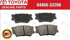 Toyota OEM Rear Brake Pads 04466-33200 for  Lexus 2013-2018 ES300H ES350