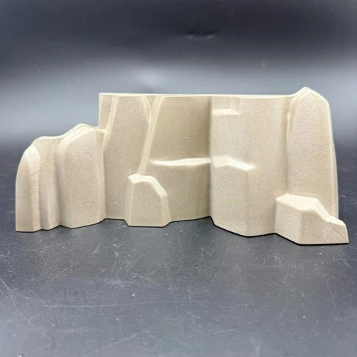 Replacement Vintage 90s Playmobil Large Gray Rock Formation wall 3252710