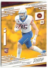 2021 Panini Prestige John Bates RC Washington Football Team #279