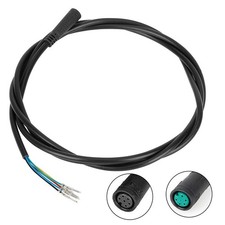 Dashboard Controller Data Cable 140cm 5pin/6pin Black Electric Scooter