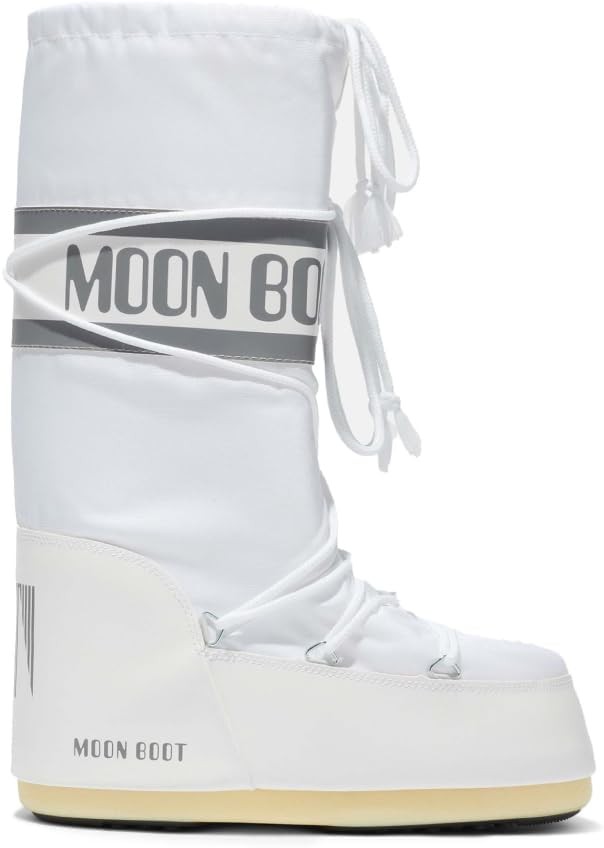 ВЫСОКИЕ НЕЙЛО ЗИМНИЕ БОТИНКИ MOON BOOT UNISEX ICON - РАЗМЕР ДЛЯ МУЖЧИН 35-6 ДЛЯ ЖЕНЩИН 45-7- БЕЛЫЙ 35690₽