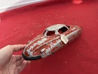 Vintage Marx Tin Toy Car Red Silver Paint Wear for Ages 8-11 Years Collectible