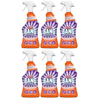 6 x Cillit Bang Kalk & Schmutz Kraftreiniger 750 ml