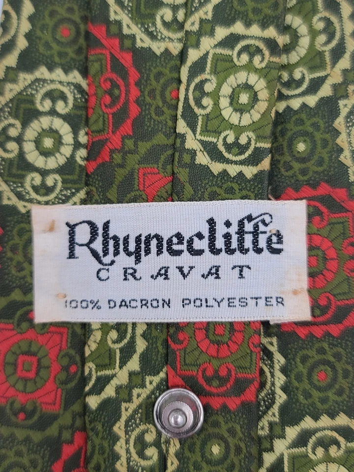 Corbata Rhynecliffe con clip vintage con pasador Foto 3 de 4