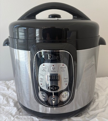 #ad Elite Platinum Pressure Cooker 8 Quartz EPC 807 by Maxi Matic New Out of Box $94.95