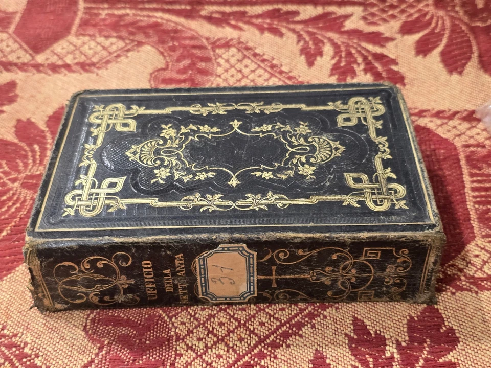 UFFICIO DELLA SETTIMANA SANTA, COLLA VERSIONE ITALIANA DI MONSIGNOR MARTINI - - Immagine 2 di 4