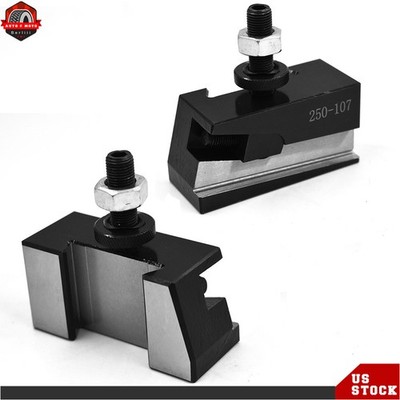 2Pack AXA #7 250-107 Quick Change Tool Post Universal Blade Holder For Lathe New