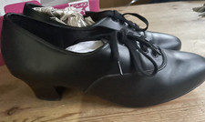 Ladies KATZ jazz dance shoes with cuban heel 6.5