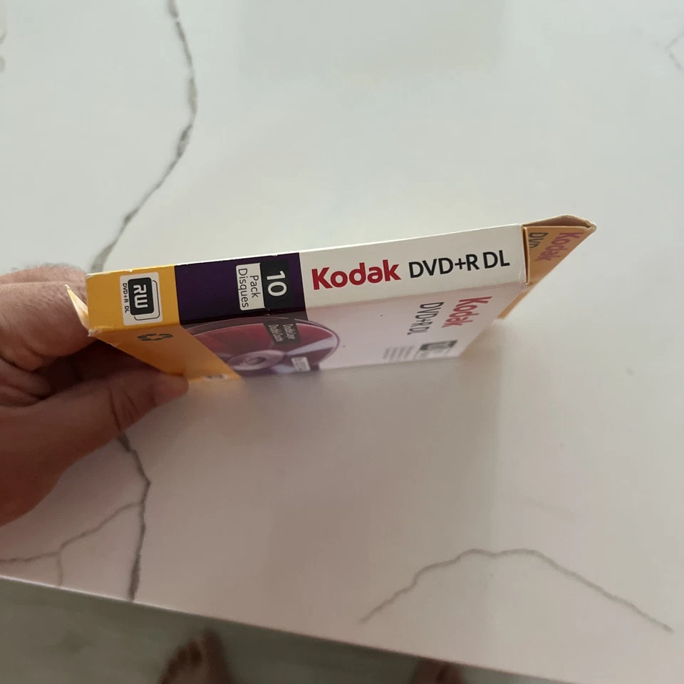 Kodak NEW 8.5GB 8X DVD+R  DL 10 pack Double layer Paper Sleeve Included - Image 3 of 4