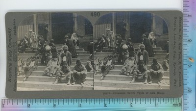 Cirassian Native Types of Asia Minor Russia Keystone Stereoview