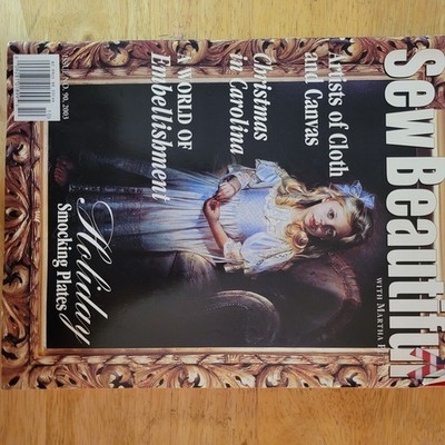 Sew Beautiful with Martha Pullen Issue 90 2003 with pull-out patterns