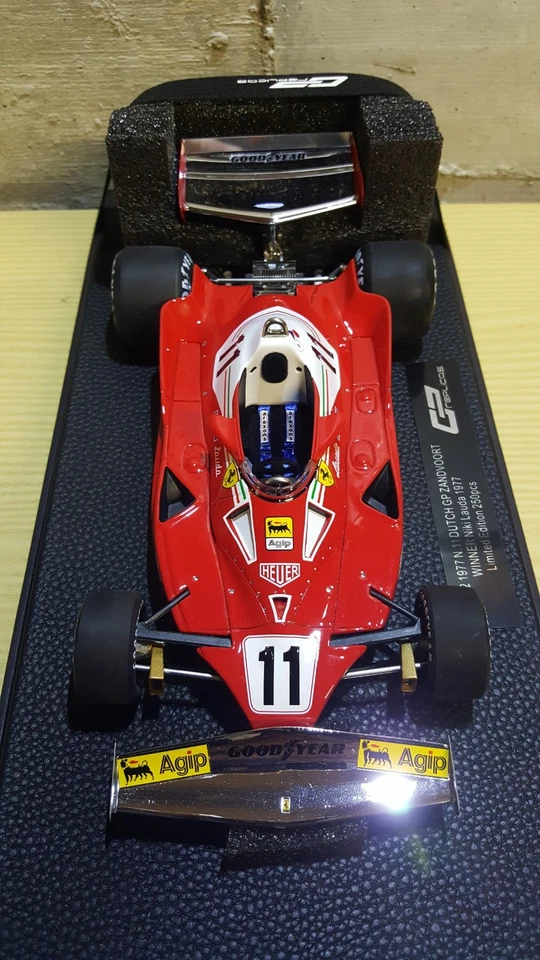 FERRARI F1 312 T2 WINER ZANDVOORT 1977 #11 LAUDA 1:18 GP REPLICAS GP14E!!!! - Immagine 4 di 4