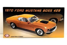 RARE ACME 1:18 1970 FORD MUSTANG BOSS 429 GRABBER ORNG, A1801867,  NIB! SEALED!