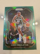 2020 Panini Prizm Khris Middleton Green Prizm All Star 92 MINT