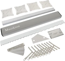 Guitar Setup Kit Luthier Repair Tools with 16" Fret Leveler Sanding Beam, Guitar