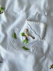 Vintage Rotschild Hand Embroidered Center Piece & TableCloth — photo 10