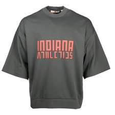 adidas Fear Of God Athletics X Iu 34 Sleeve T-Shirt Mens Grey Casual Tops JC5978