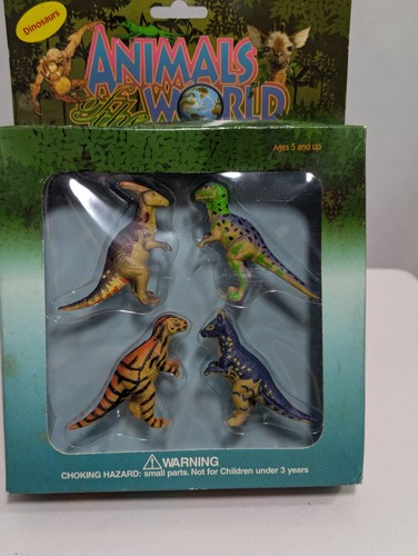 Playvisions Dinosaurier Set Tiere der Welt Spielvisionen 4 kleine Mini - Bild 12 von 12