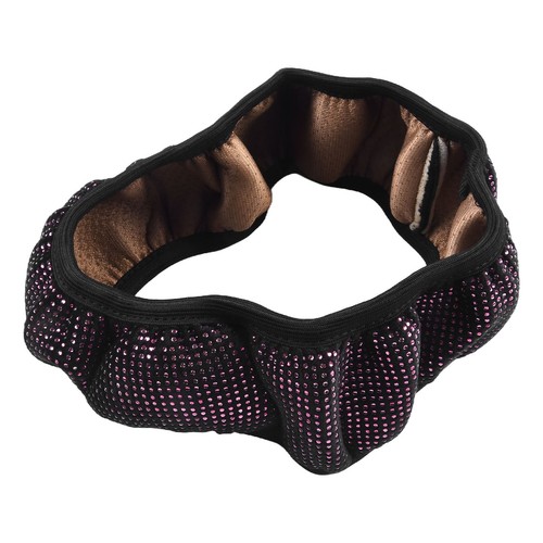 New Pink Steering Bling Diamond Fits Standard Size Rubber Steering Wheels - Picture 12 of 12