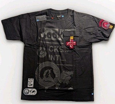 Cookies Black Mile High Club 2XL T-Shirt