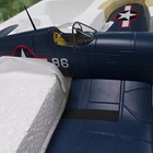 Franklin Mint Armour 1:48 diecast B11B810 F4U Corsair "Black Sheep" Squadron — photo 2