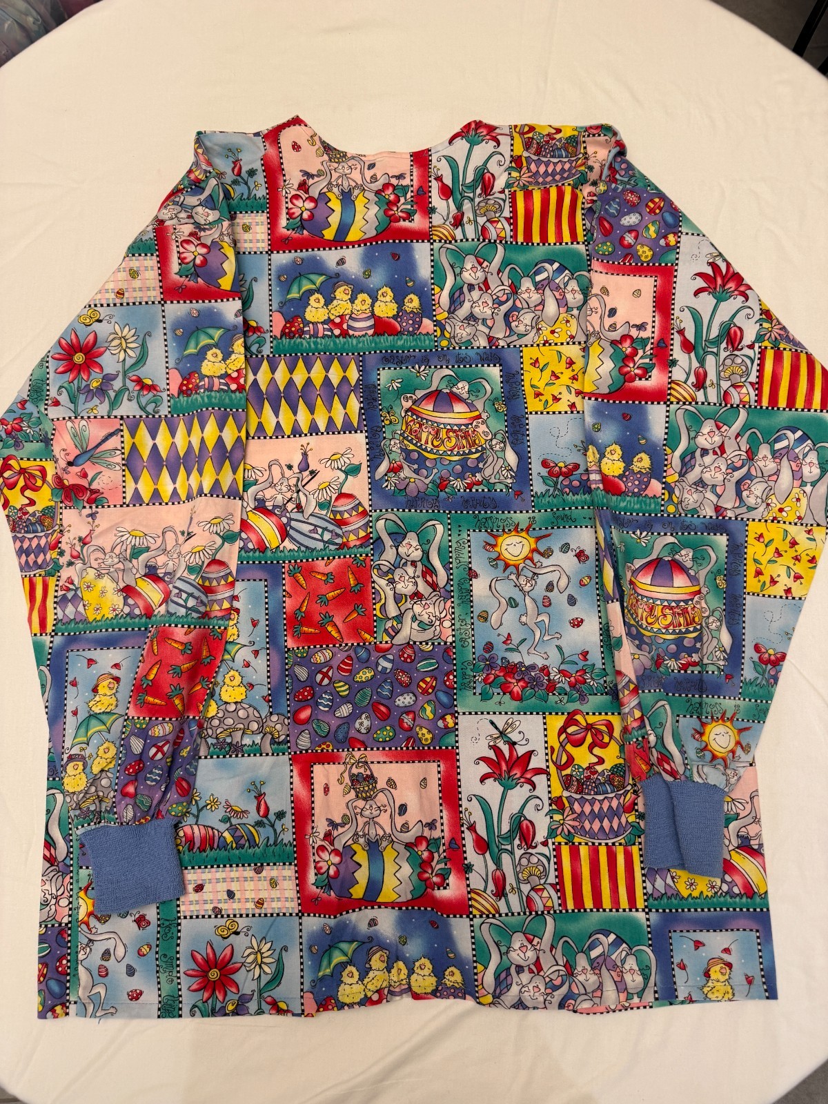 Tafford Uniform Scrub Easter Jacket "Happiness is… - image 6