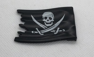 Mega Bloks Am02025 P6 Piratenflagge schwarz-weiß