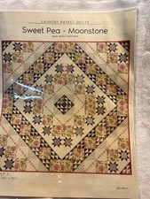 Sweet Pea Quilt Pattern 72x72 - Laundry Baske...