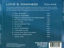 GOLAN  - LOVE & KINDNESS NEW CD