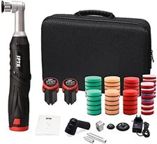 SPTA Cordless Mini Car Polisher, 12V Micro Cordless Scratches Killer Car Polishe