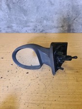 2010 RENAULT TWINGO MK2 MANUAL FOLD PASSENGER FRONT WING MIRROR BLACK 12463230