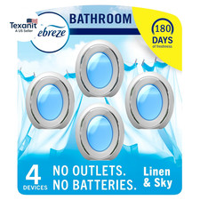 Bathroom Air Freshener Odor-Fighting for Small Spaces Scented Plug in Alternativ